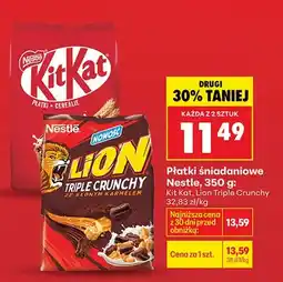 Biedronka Płatki śniadaniowe Lion Triple Crunchy oferta