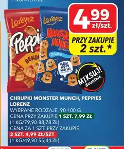Top Market Chrupki Monster Munch, Peppies oferta