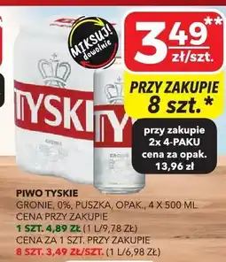 Top Market Piwo gronik 0% puszka opak oferta