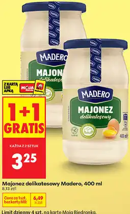 Biedronka Majonez delikatesowy Madero oferta
