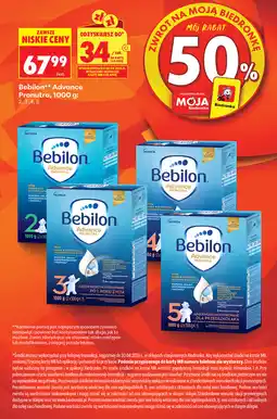 Biedronka Bebilon** Advance Pronutra, 1000 g: 2, 3, 4, 5 oferta
