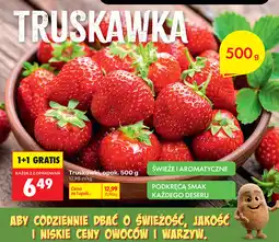 Biedronka Truskawki, opak oferta