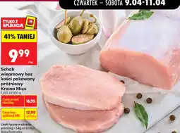 Biedronka Schab wieprzowy bez kości pakowany próżniowy Kraina Mięs oferta