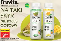 Biedronka Skyr pitny smaki Azji Fruvita, 330 g oferta