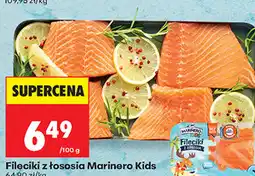Biedronka Fileciki z łososia Marinero Kids oferta