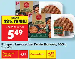 Biedronka Burger z kurczakiem Dania Express oferta
