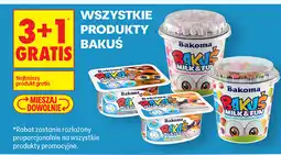 Biedronka WSZYSTKIE PRODUKTY BAKUŚ Bakoma oferta