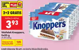Biedronka Wafelek Knoppers oferta