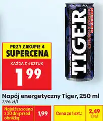 Biedronka Napój energetyczny Tiger oferta