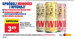 Biedronka Piwo Żywiec Białe, 500 ml: wiśnia, imbir, klasyczne oferta