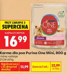 Biedronka Karma dla psa Purina One Mini oferta