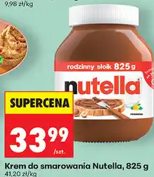 Biedronka Krem do smarowania Nutella oferta