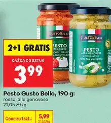 Biedronka Pesto Gusto Bello, 190 g: rosso, alla genovese oferta
