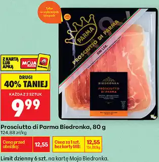 Biedronka Prosciutto di Parma Biedronka oferta