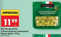 Biedronka Ser Gorgonzola z Mascarpone i pistacjami Gusto Bello oferta