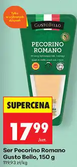 Biedronka Ser Pecorino Romano Gusto Bello oferta