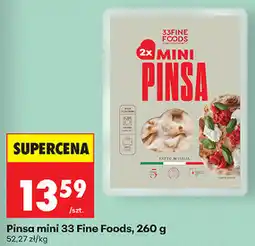 Biedronka Pinsa mini 33 Fine Foods oferta