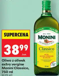 Biedronka Oliwa z oliwek extra vergine Monini Classico oferta