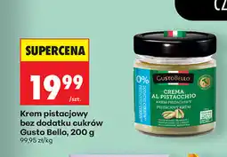 Biedronka Krem pistacjowy bez dodatku cukrów Gusto Bello oferta
