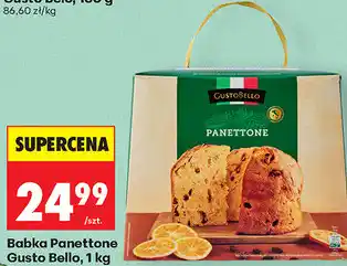 Biedronka Babka Panettone Gusto Bello oferta