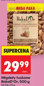 Biedronka Migdały łuskane BakaD'Or oferta