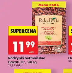 Biedronka Rodzynki hetmańskie BakaD'Or oferta
