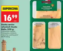Biedronka Deska serów włoskich Gusto Bello oferta