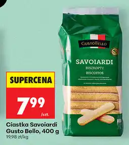 Biedronka Ciastka Savoiardi Gusto Bello oferta