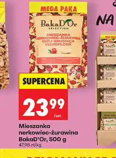 Biedronka Mieszanka nerkowiec-żurawina BakaD'Or oferta