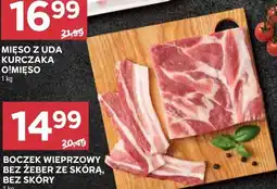 Stokrotka BOCZEK WIEPRZOWY BEZ ŻEBER ZE SKÓRĄ, BEZ SKÓRY oferta