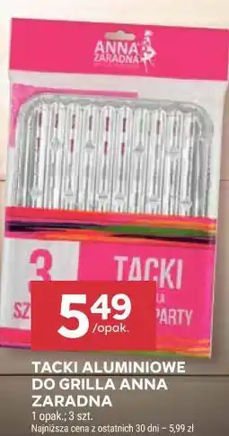 Stokrotka Tacki aluminiowe do grilla Anna Zaradna oferta