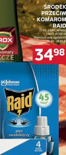 Stokrotka Środek przeciw komarom Raid oferta