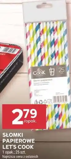 Stokrotka Słomki papierowe Let's Cook oferta