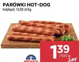 Stokrotka PARÓWKI HOT-DOG Indykpol 13,90 zł/kg oferta