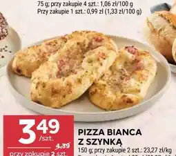 Stokrotka PIZZA BIANCA Z SZYNKĄ oferta