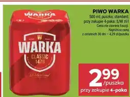 Stokrotka PIWO WARKA 500 ml puszka standard oferta