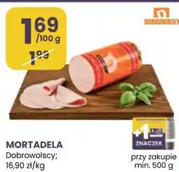 Stokrotka MORTADELA Dobrowolscy 16,90 zł/kg oferta