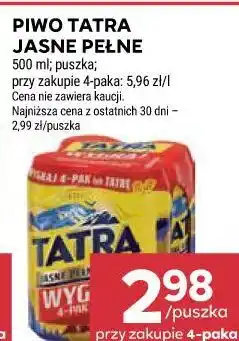 Stokrotka PIWO TATRA JASNE PEŁNE 500 ml puszka oferta