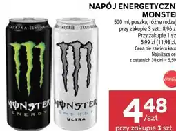 Stokrotka NAPÓJ ENERGETYCZNY MONSTER 500 ml puszka różne rodzaje oferta