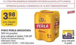 Stokrotka PIWO PERŁA MIODOWA 500 ml puszka oferta