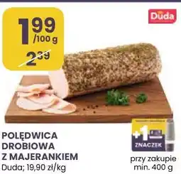 Stokrotka POLĘDWICA DROBIOWA Z MAJERANKIEM Duda 19,90 zł/kg oferta