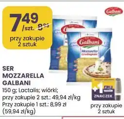 Stokrotka SER MOZZARELLA GALBANI 150 g Lactalis wiórki oferta