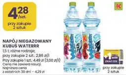 Stokrotka NAPÓJ NIEGAZOWANY KUBUŚ WATERRR 1,5 l różne rodzaje oferta