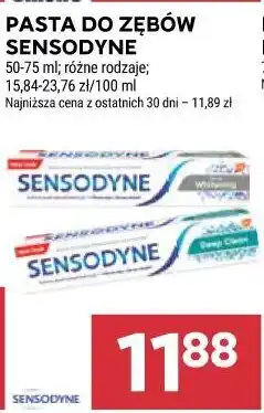 Stokrotka Pasta do zębów Sensodyne 50-75 ml różne rodzaje 15,84-23,76 zł/100 ml oferta