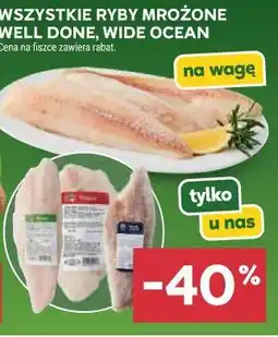 Stokrotka WSZYSTKIE RYBY MROŻONE WELL DONE, WIDE OCEAN oferta