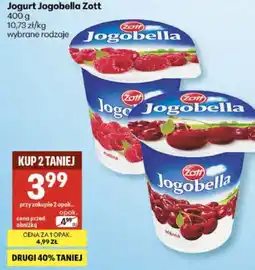Delikatesy Centrum Jogurt Jogobella Zott oferta