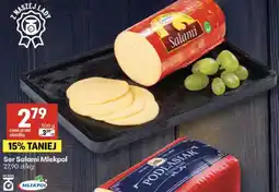 Delikatesy Centrum Ser Salami Mlekpol oferta