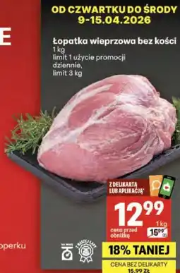 Delikatesy Centrum Łopatka wieprzowa bez kości oferta