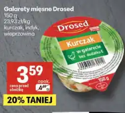 Delikatesy Centrum Galarety mięsne Drosed kurczak, indyk, wieprzowina oferta