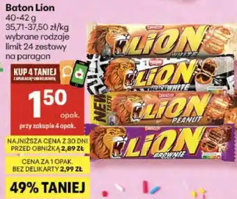 Delikatesy Centrum Baton Lion oferta